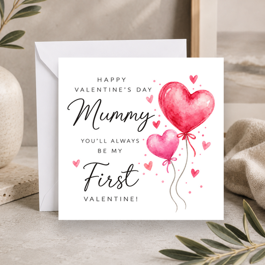 Mummy Valentine's Card
