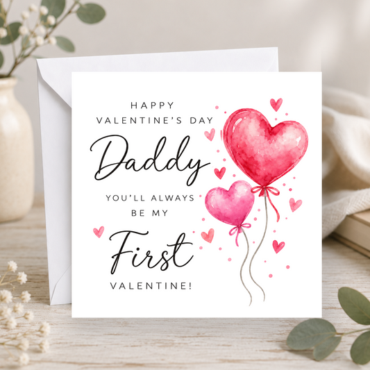 Daddy Valentine's Card