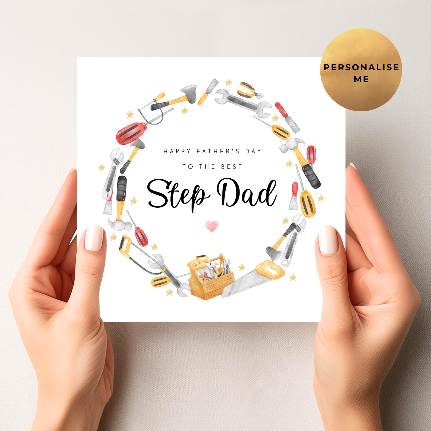 DIY Handy Man Father's Day Card