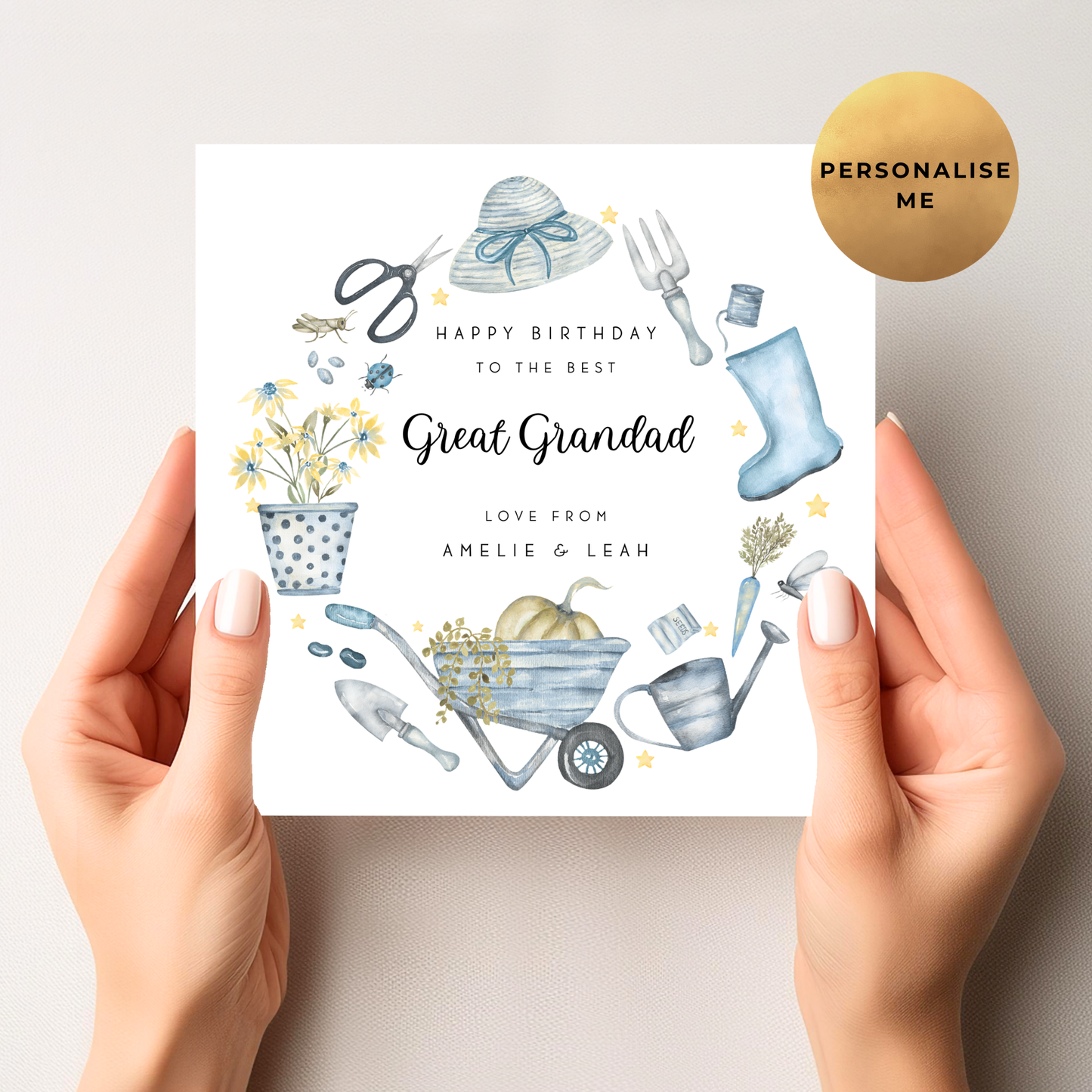 Gardening Birthday Card For Him