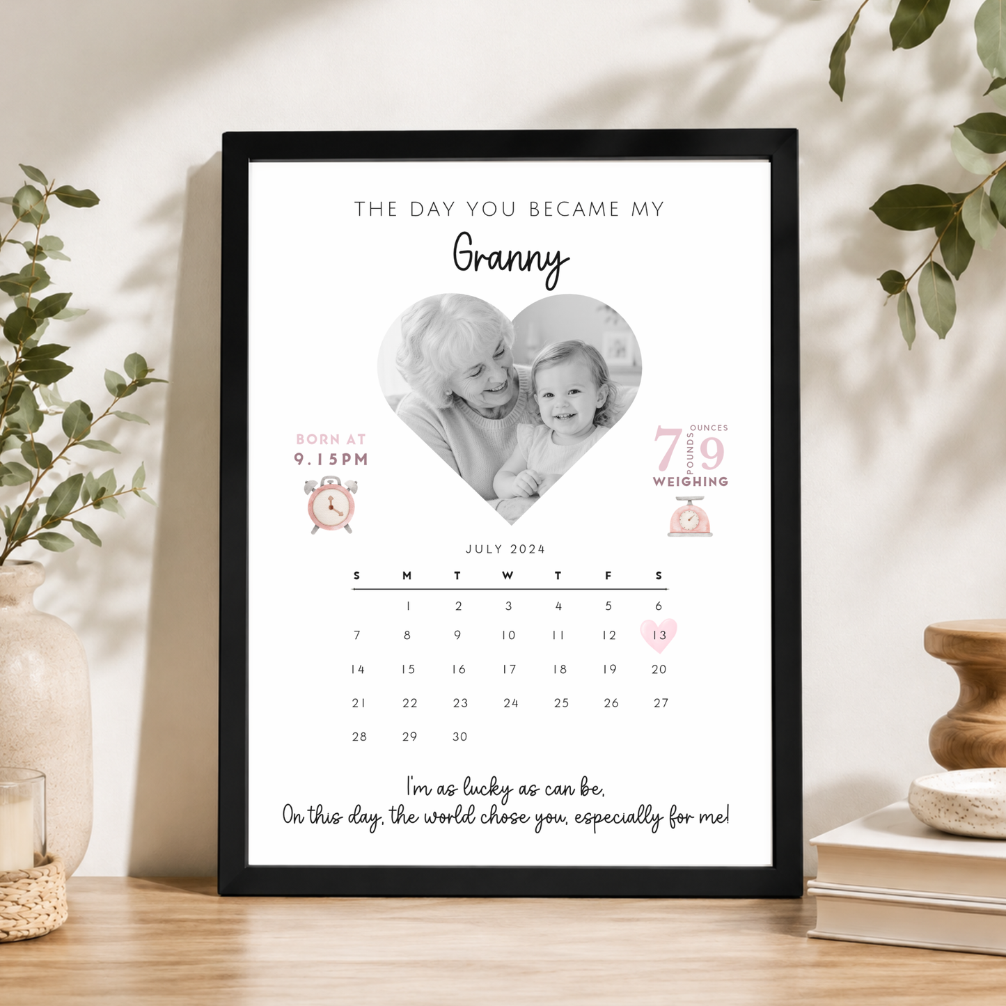 The Day You Became My Nanny Print