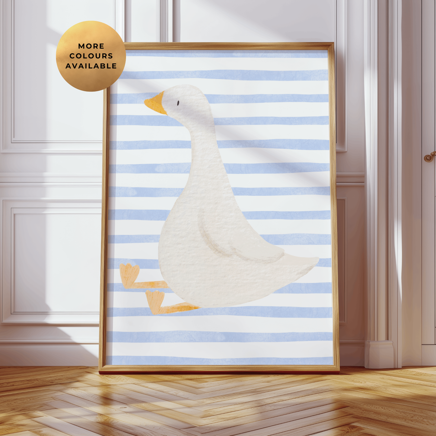 Goose Nursery Print