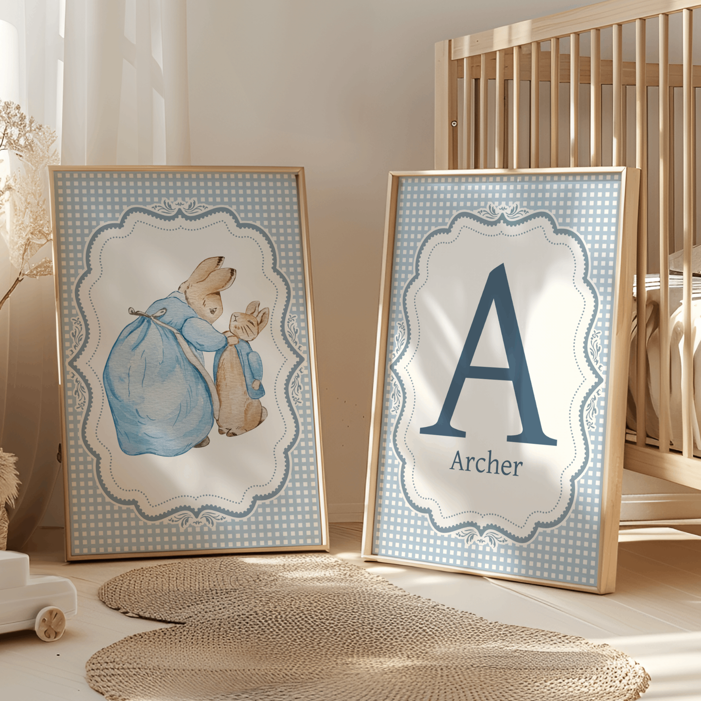2x Peter Rabbit Nursery Prints