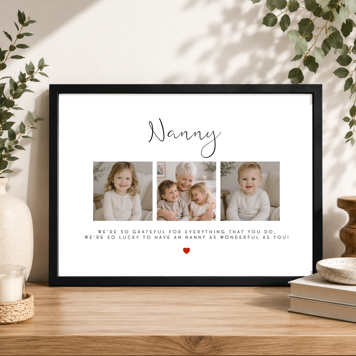 Photo Print For Nanny