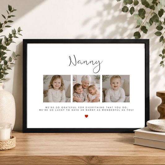 Photo Print For Nanny