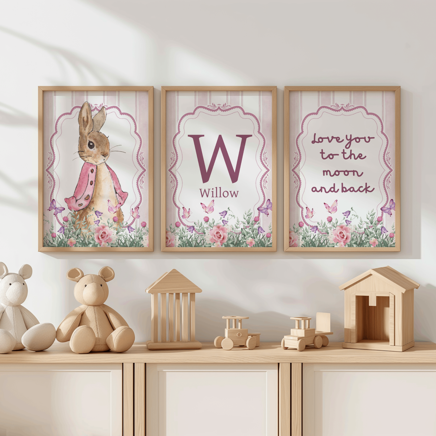 3x Peter Rabbit "Sometimes The Smallest Things" Prints