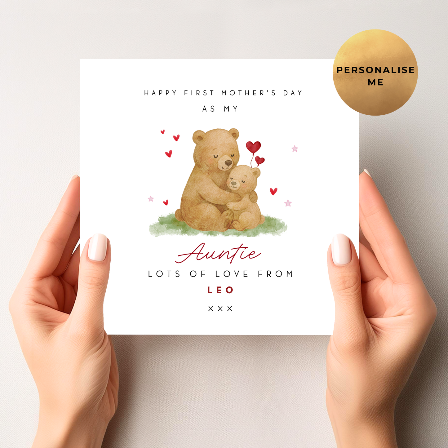 Mama Bear Mother's Day Card