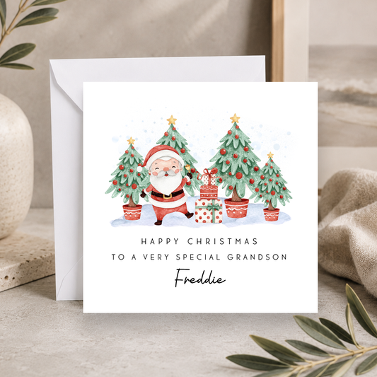 Santa Christmas Card