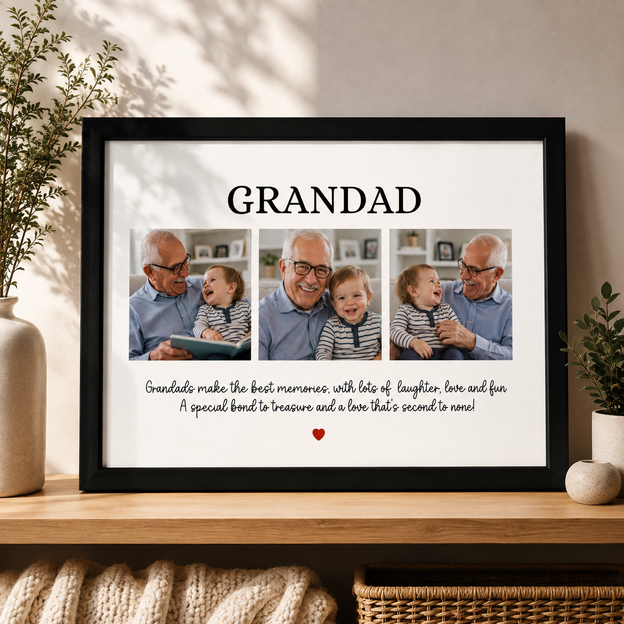 Photo Print For Grandad