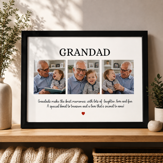 Photo Print For Grandad