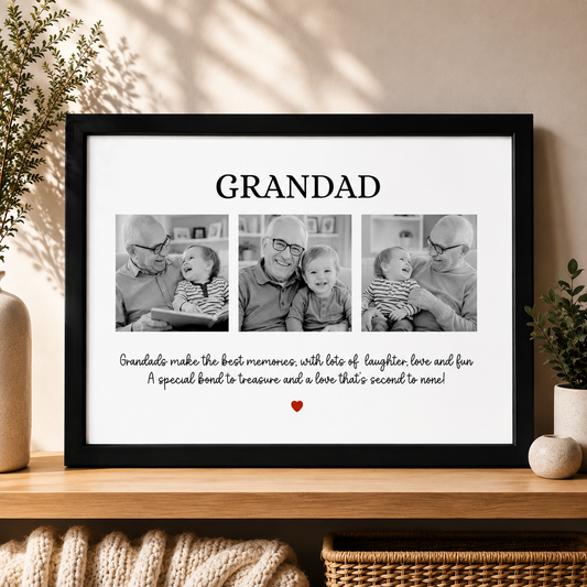Photo Print For Grandad
