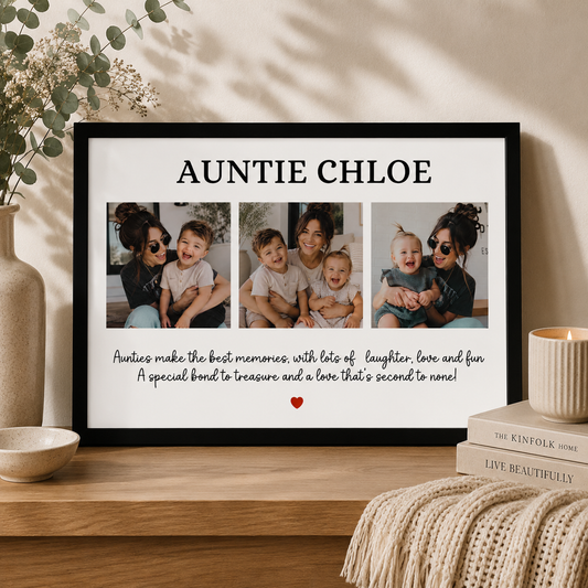 Photo Print For Auntie