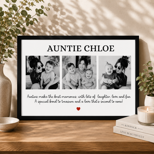 Photo Print For Auntie