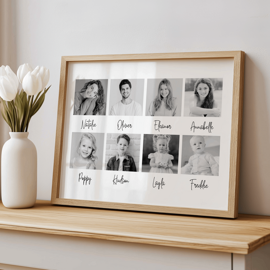 Family Photo Print (Eight Photos)