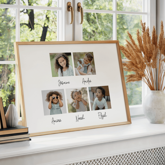 Family Photo Print (Five Photos)