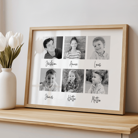 Family Photo Print (Six Photos)