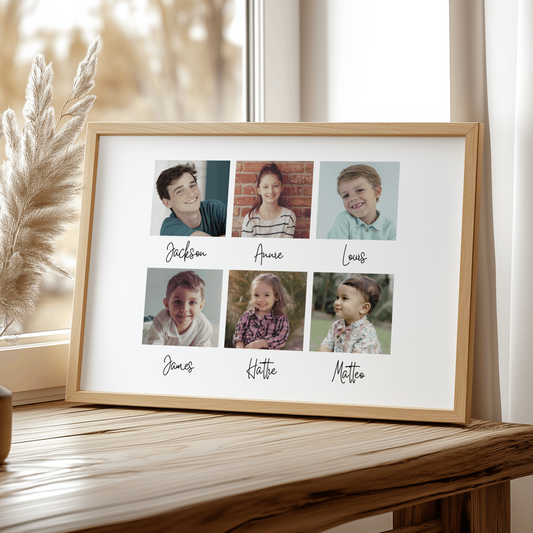 Family Photo Print (Six Photos)