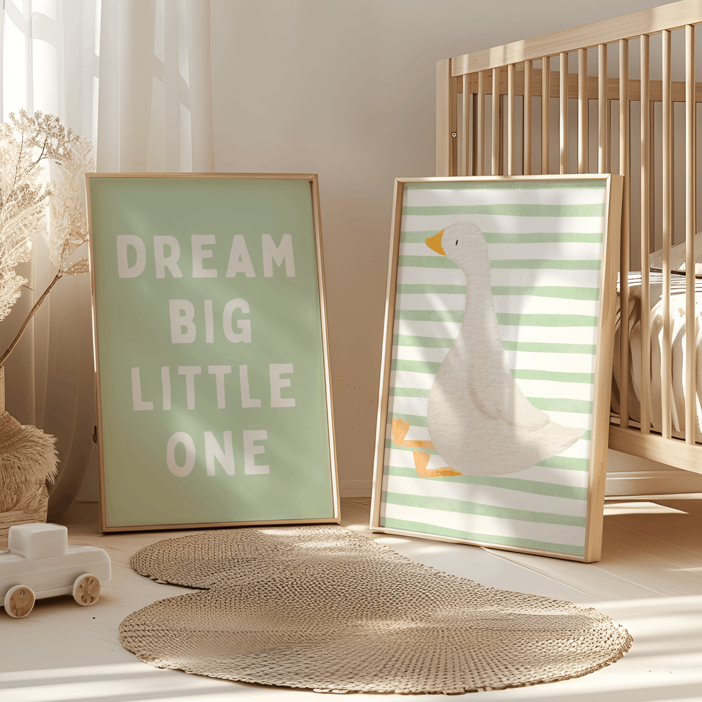 Goose x Dream Big Little One Nursery Prints