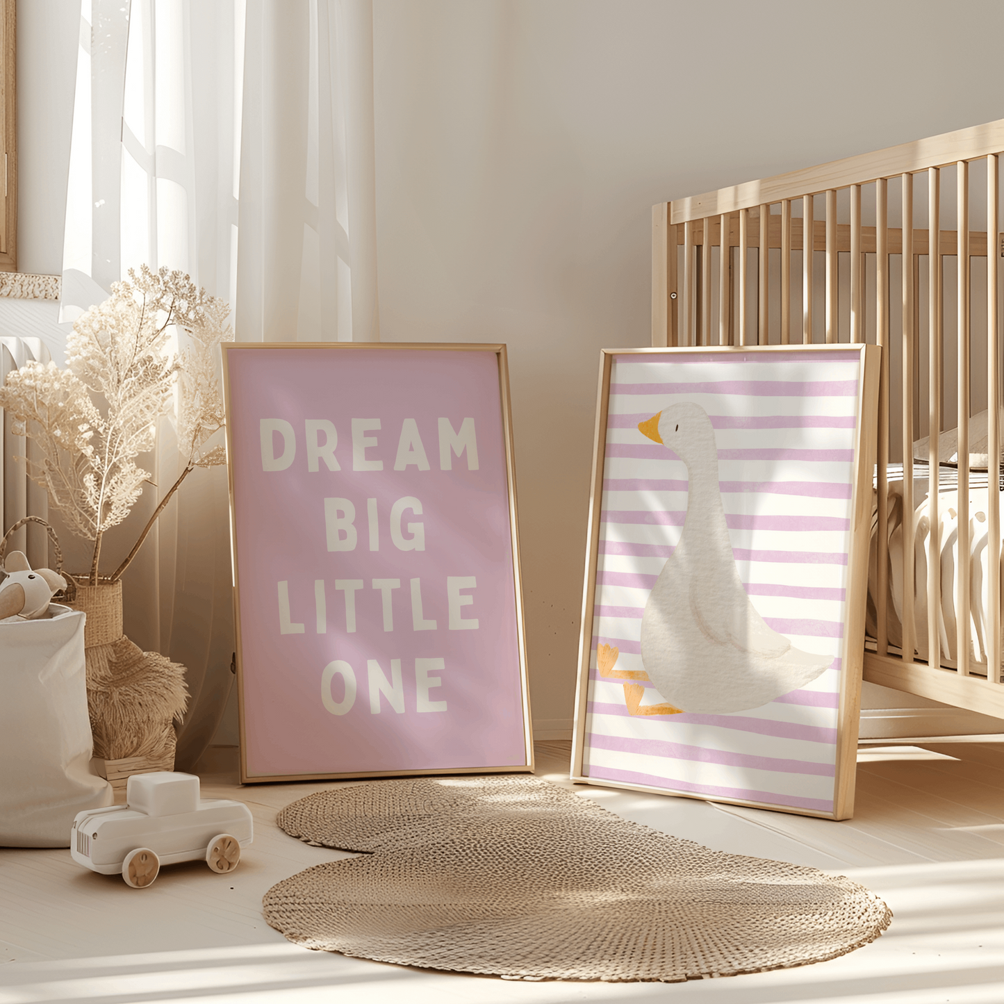 Goose x Dream Big Little One Nursery Prints