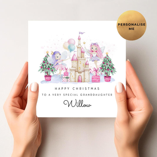 Princess Fairy Christmas Card