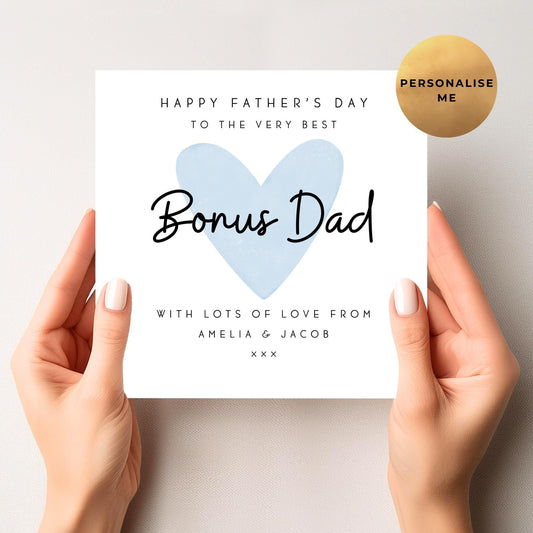 Father's Day Card For Bonus Dad