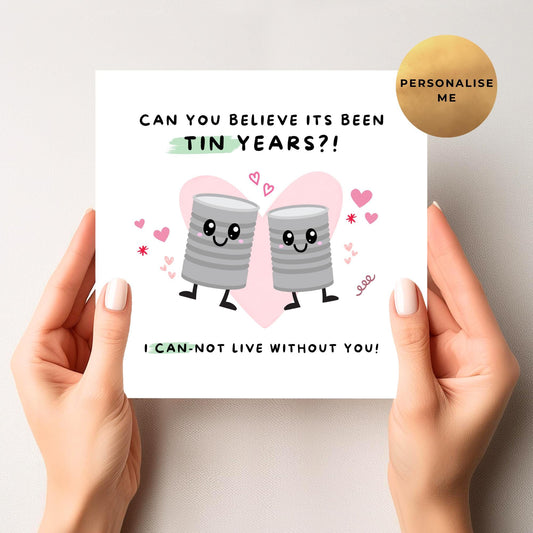 Tenth Anniversary Card