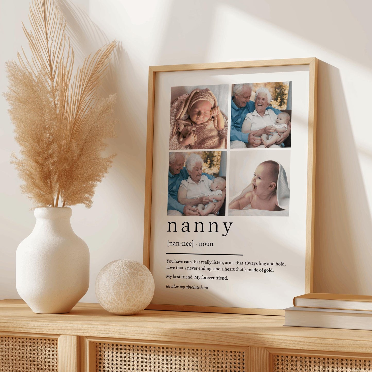Photo Print For Nanny