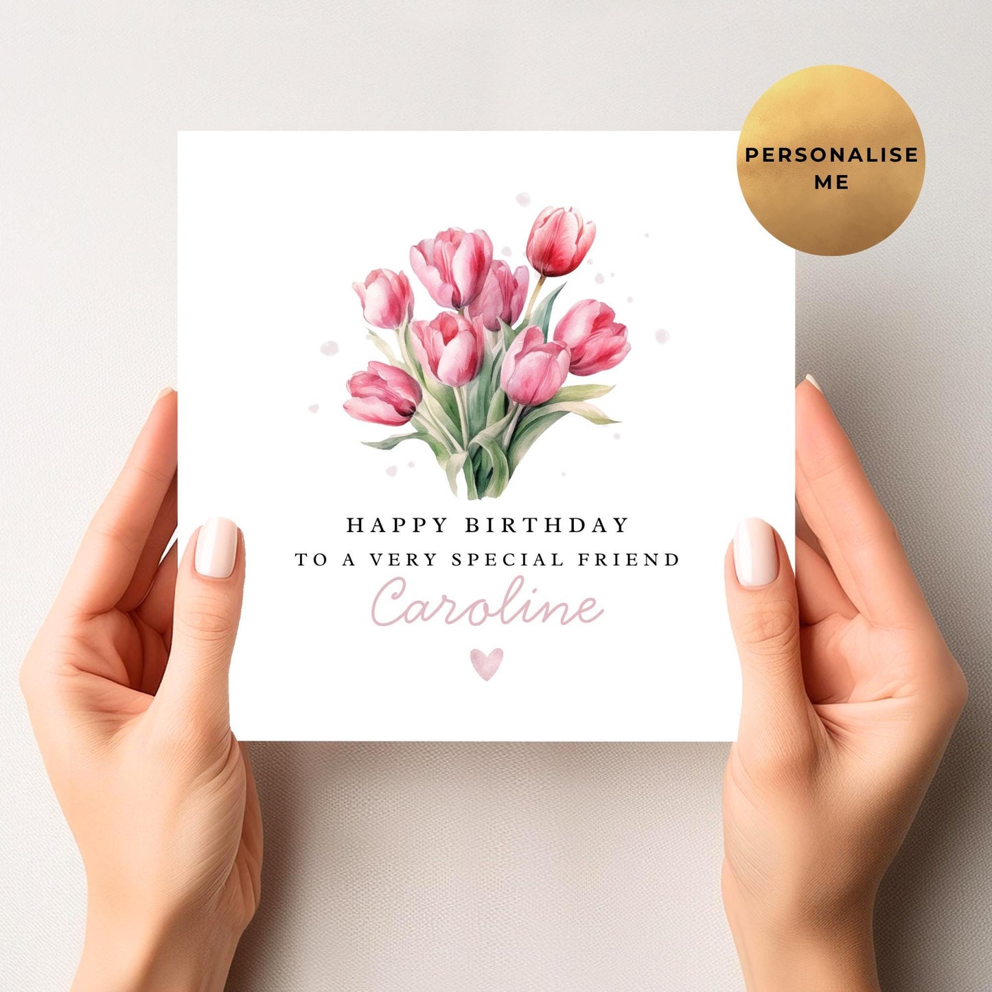Floral Birthday Card