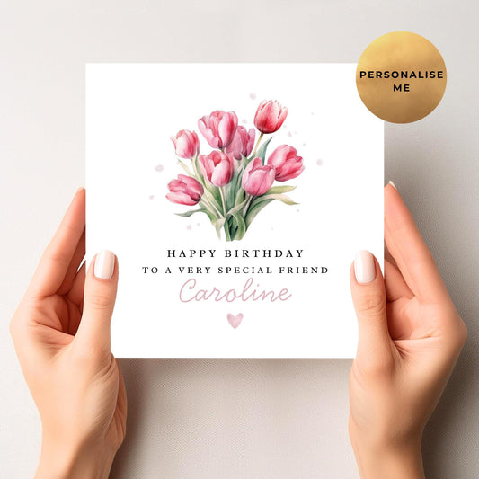 Floral Birthday Card