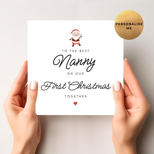 First Christmas Card for Nanny