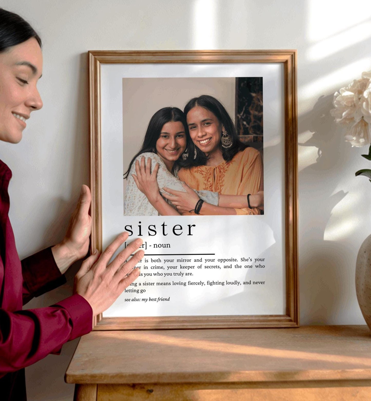 Photo Print For Sister