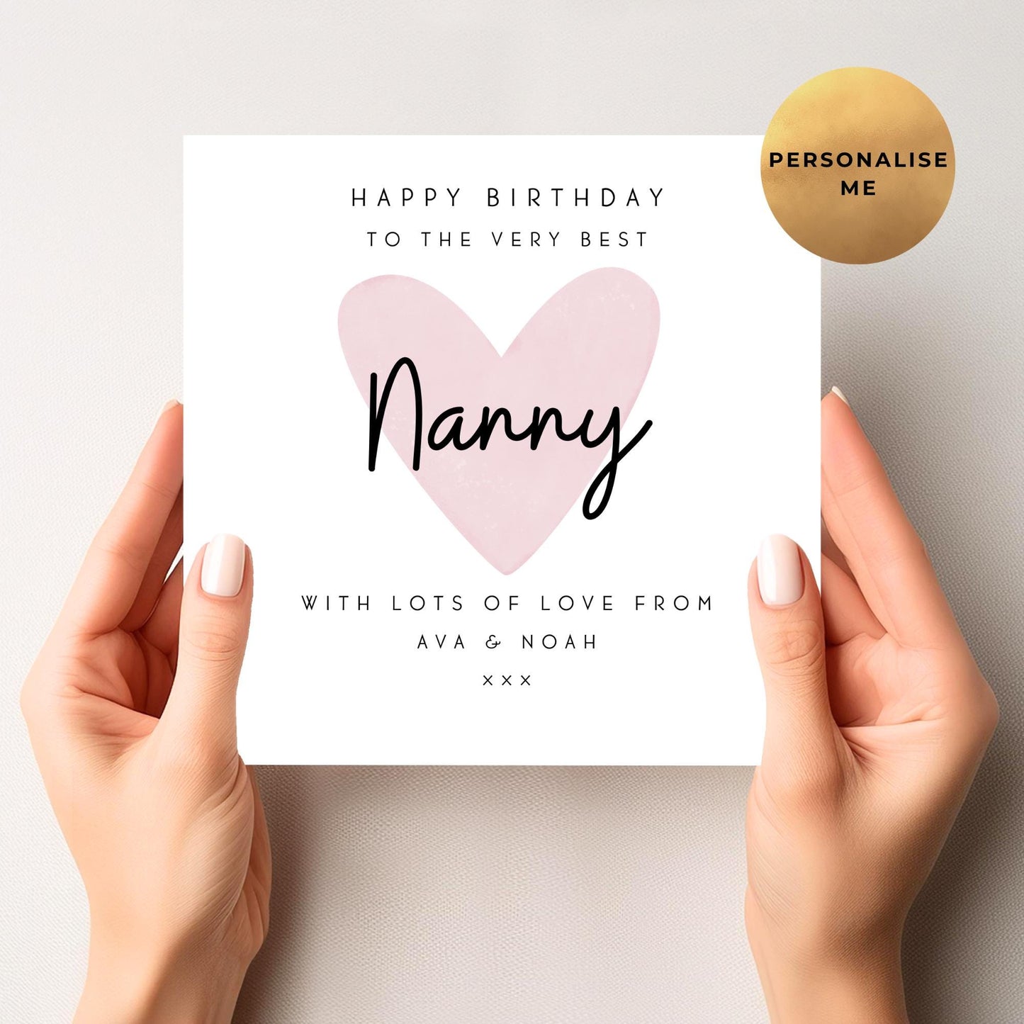 Birthday Card For Nanny