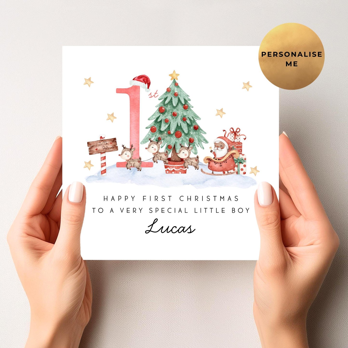 First Christmas Card