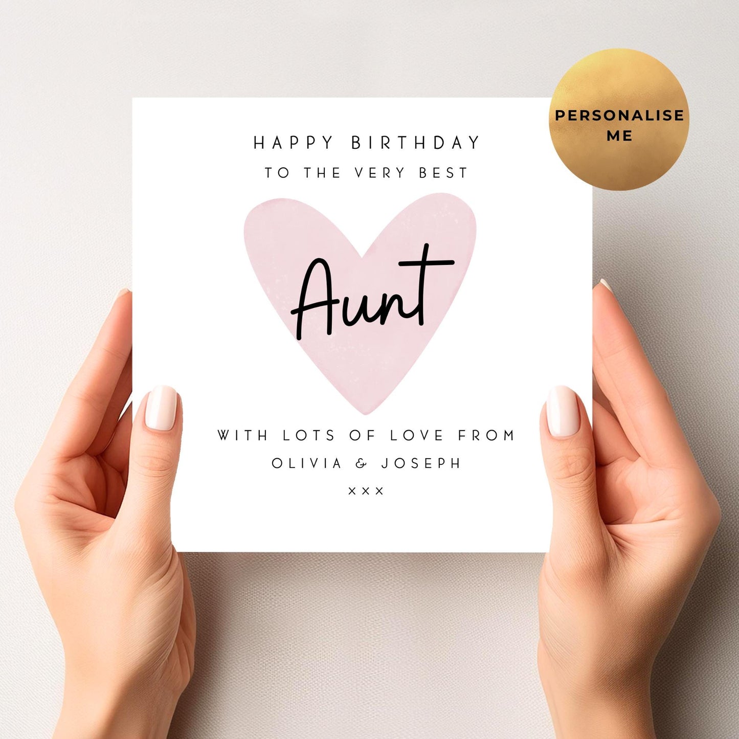 Birthday Card For Aunty