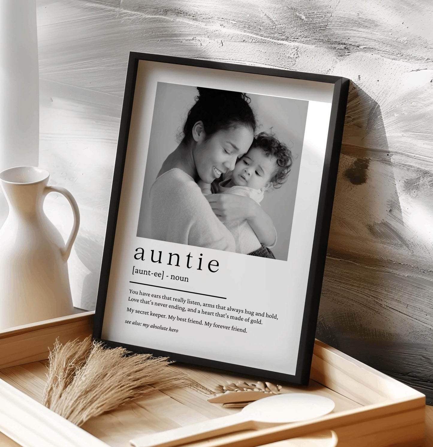Photo Print For Auntie