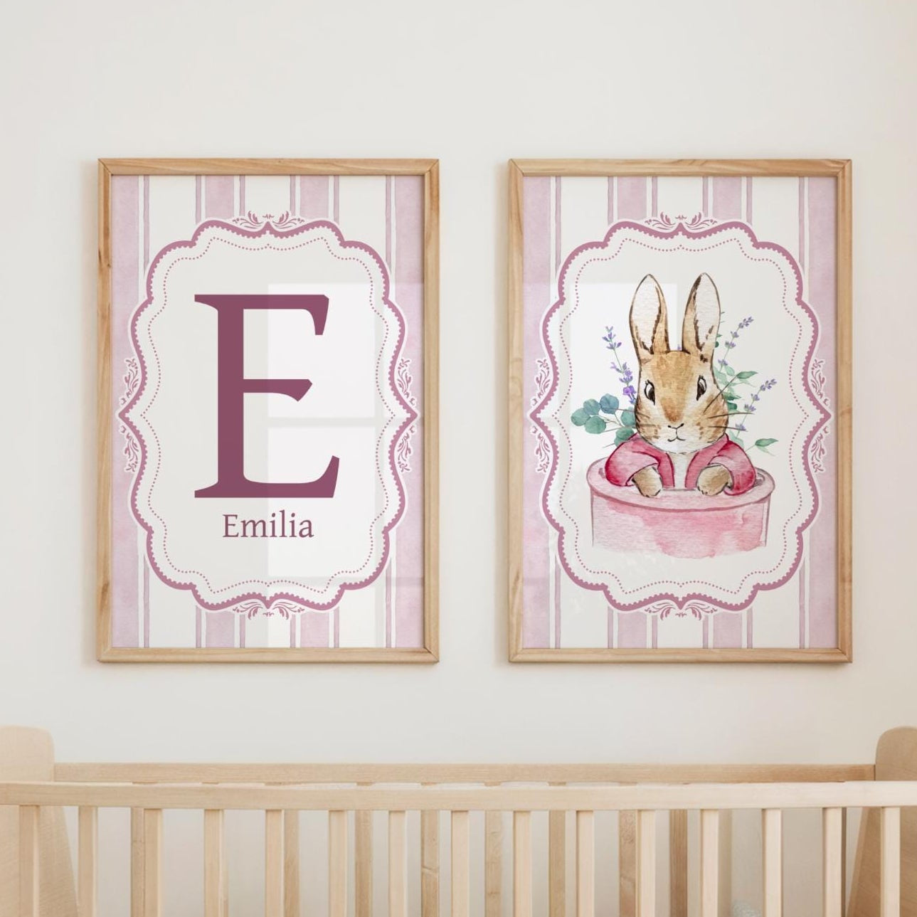 2x Peter Rabbit Nursery Prints