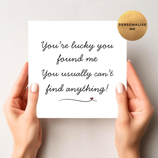 Funny Anniversary Card