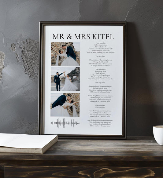 Wedding First Dance Photo Print