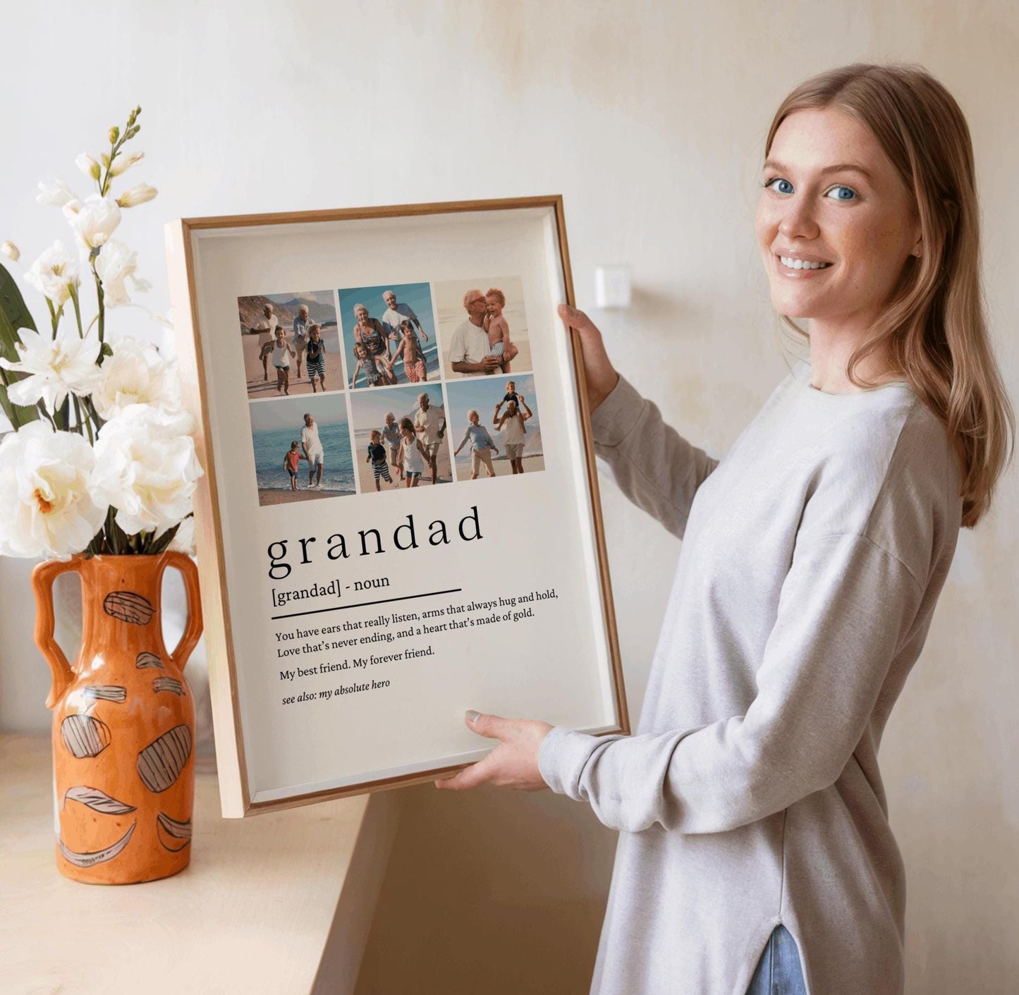 Photo Print For Grandad