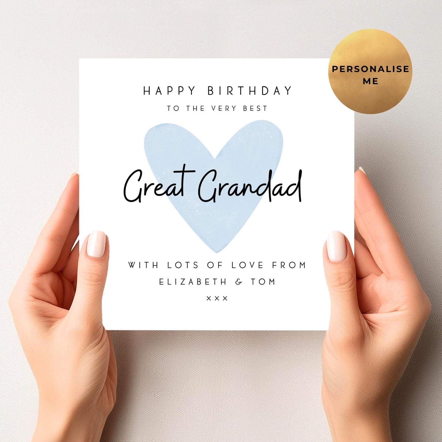 Birthday Card For Great Grandad