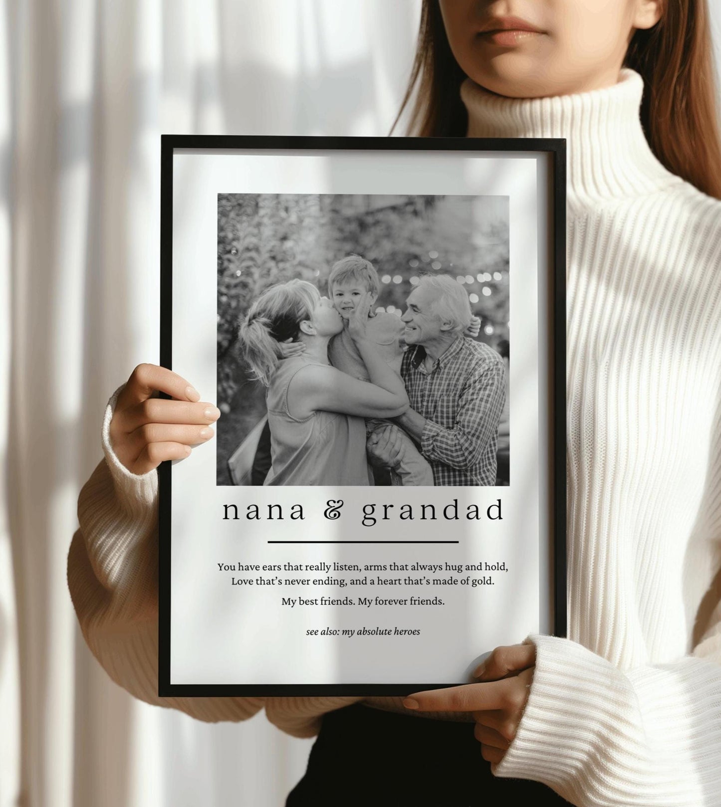 Photo Print For Nan & Grandad