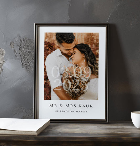 Wedding Day Photo Gift