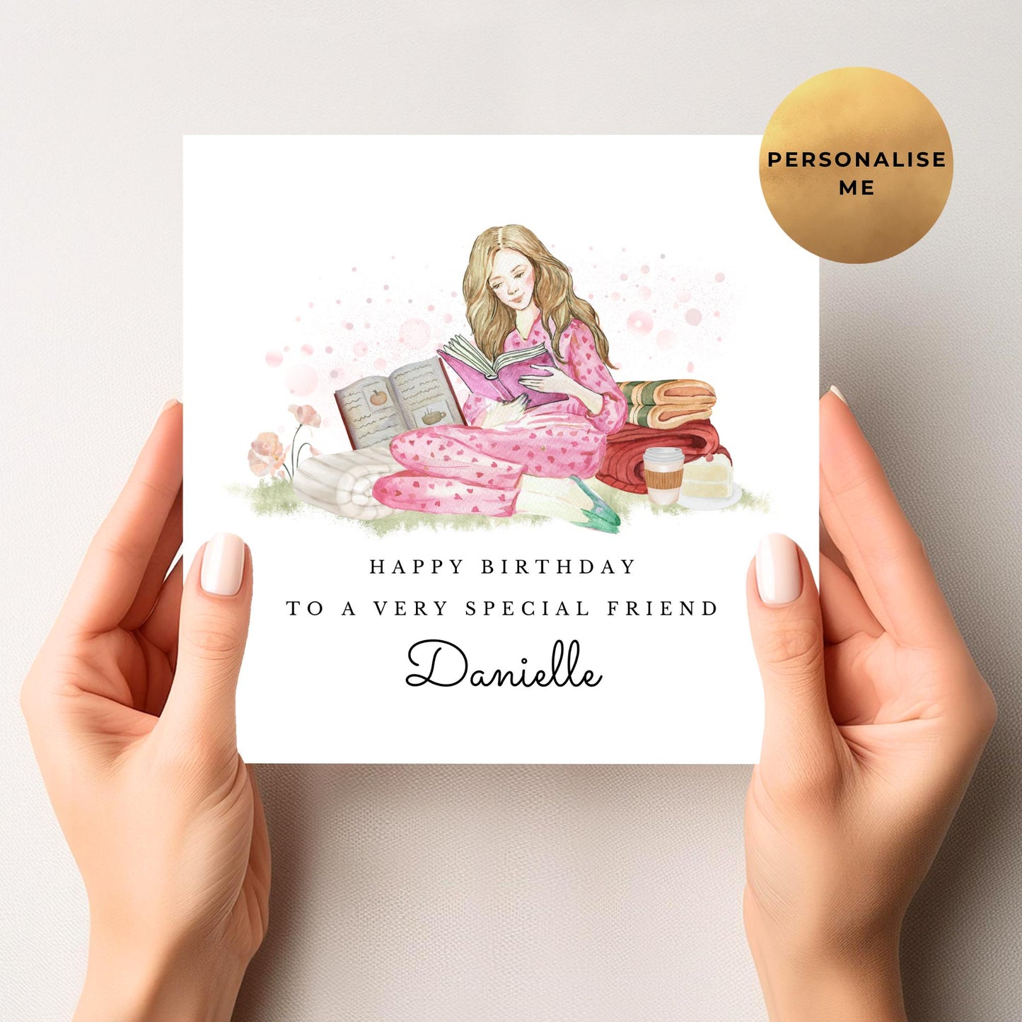 Birthday Card For Book Lovers