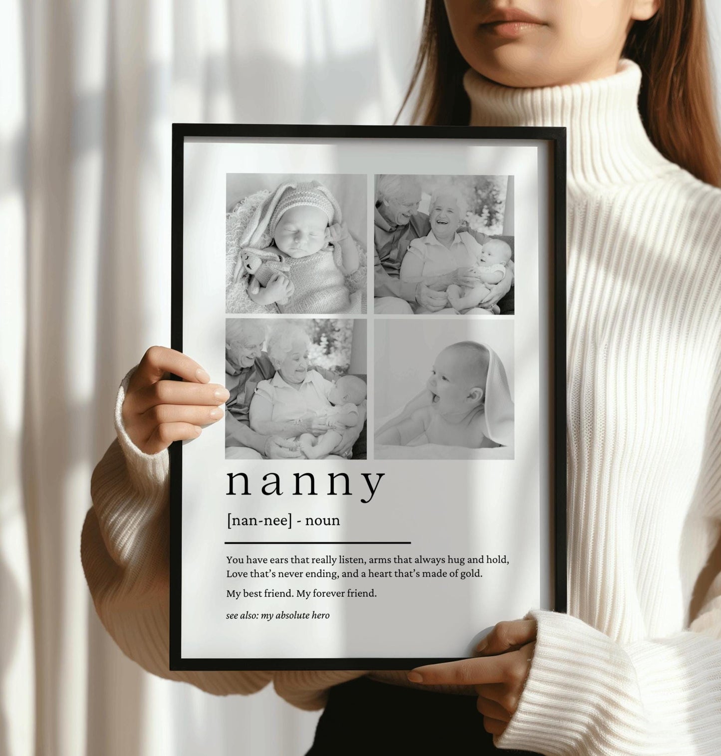 Photo Print For Nanny