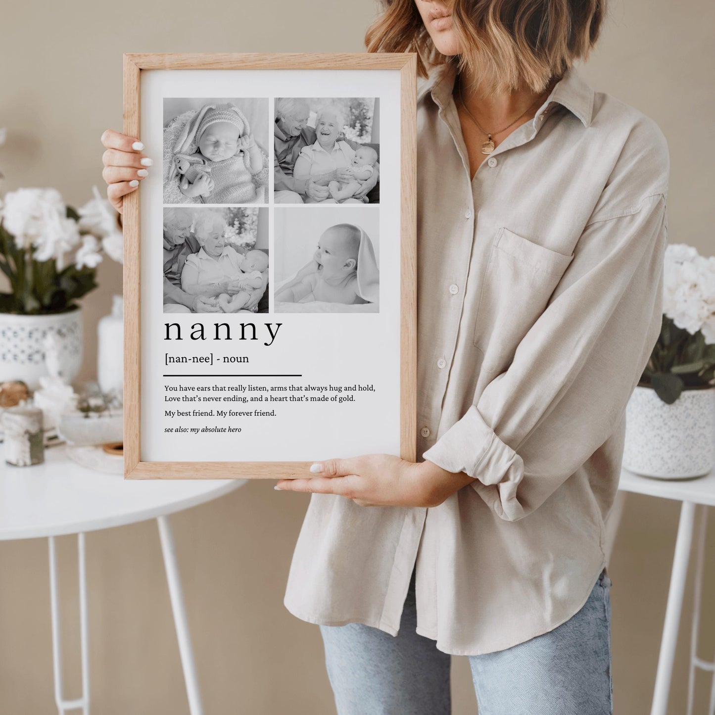 Photo Print For Nanny
