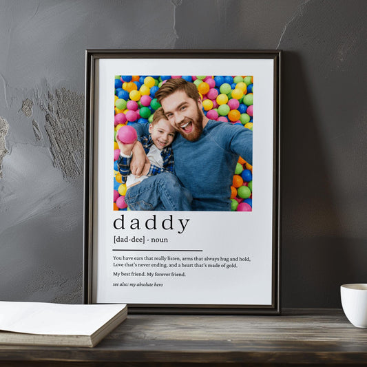 Photo Print For Dad