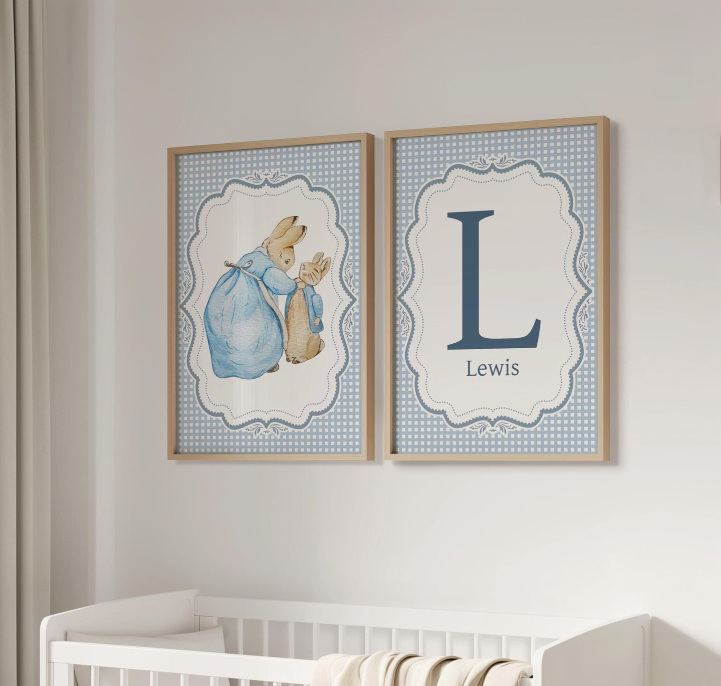 2x Peter Rabbit Nursery Prints