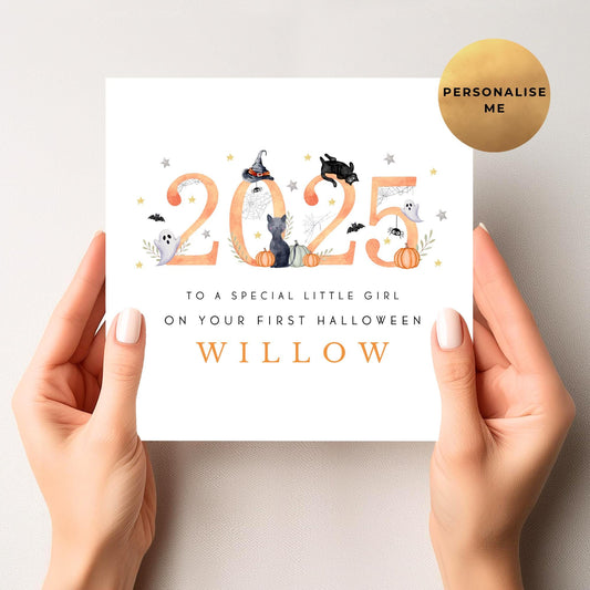 2025 First Halloween Card