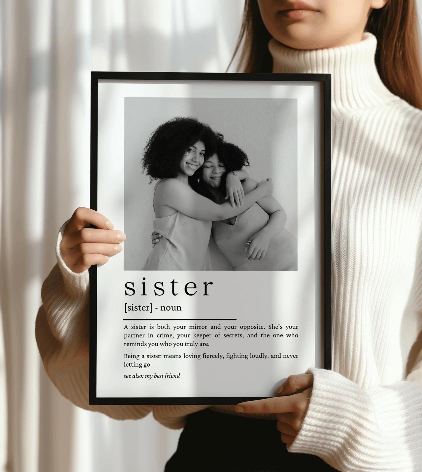 Photo Print For Sister