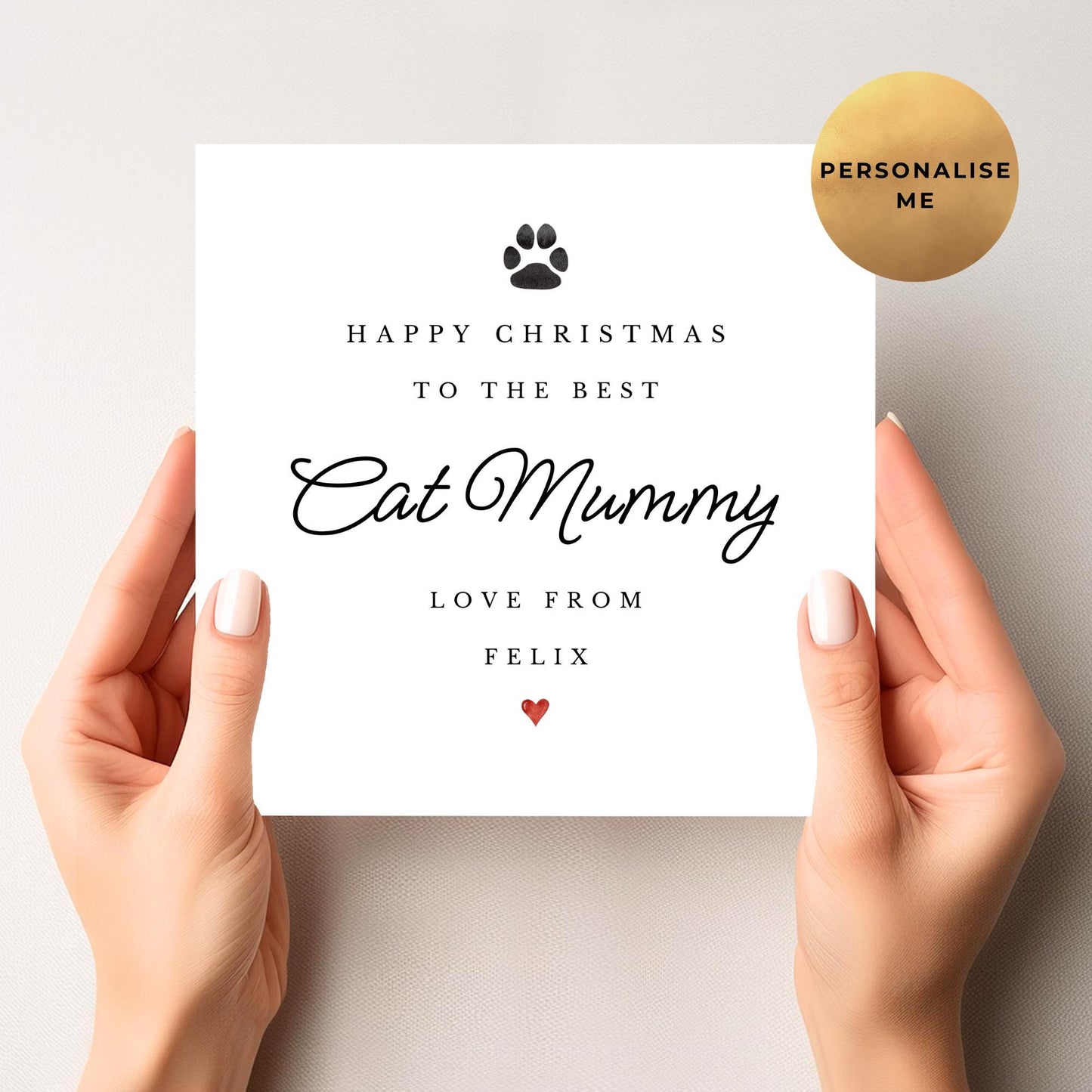 Christmas Card From The Cat